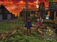 une photo d'Ã©cran de Skies of Arcadia Legends sur Nintendo Gamecube